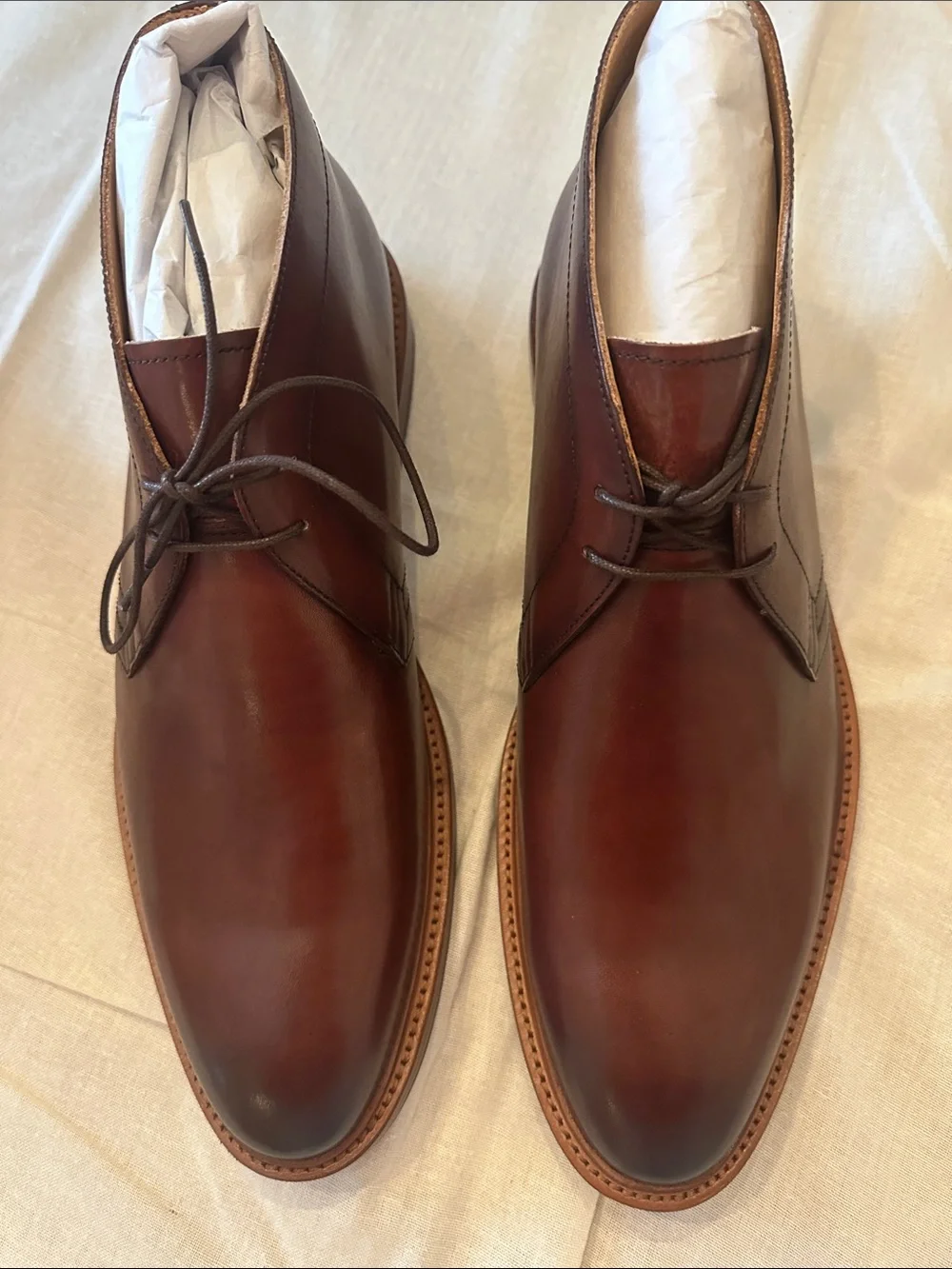 Men's Leather Curatore Vincenzo Chukka Boots